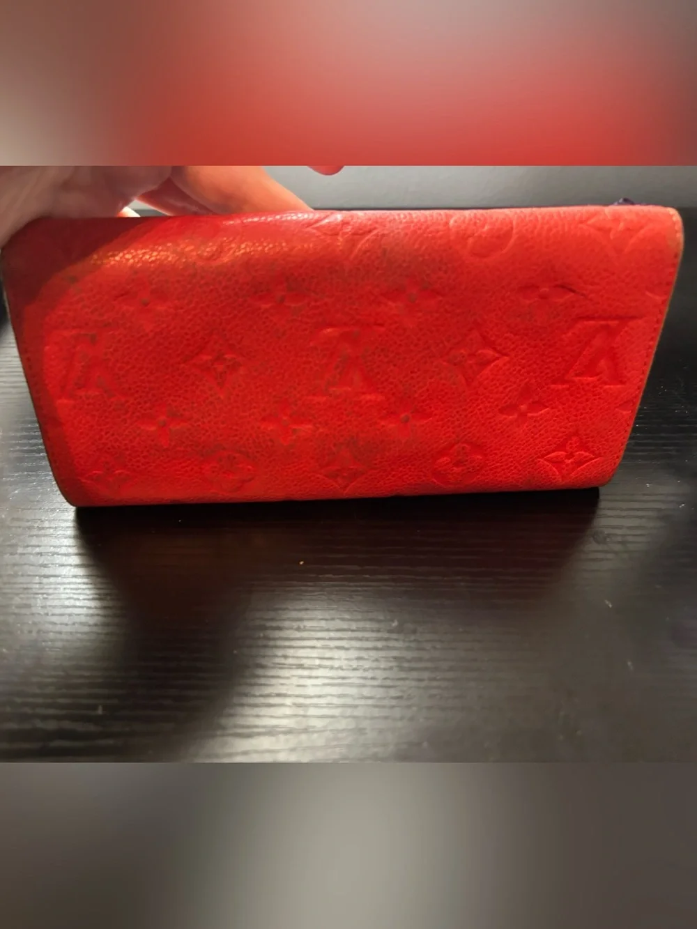Authentic Louis Vuitton Monogram Empreinte Curieuse Long Wallet - Orient - Picture 3 of 10